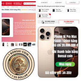 iPhone 16 Pro Max 256GB | Chính hãng